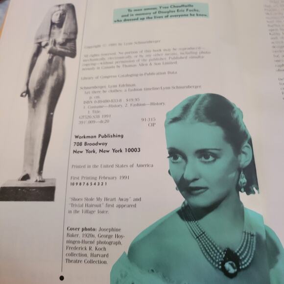 Book: Let there by clothes by Lynn Schnurnberger 40,000 yrs of Fashion Channel - Picture 5 of 10